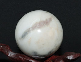 Witte jade bol