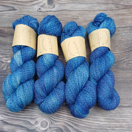 MAUSEBUNTES Sockengarn  "Mauseblau"