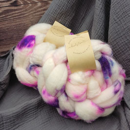 BFL superwashn Pink/Lila/Vanille