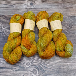 MAUSEBUNTES Sockengarn  "Mausegelb"