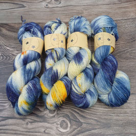 Goldglitzer Weihnachts-Sockengarn "STILLE NACHT"