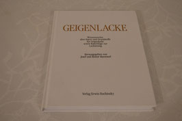 Geigenlacke - Josef und Reiner Hammerl (Buch)