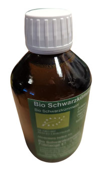 BIO Schwarzkümmelöl ägyptisch, nigella sativa - Rohkost Qualität