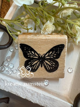 Holzstempel: Schmetterling mittel