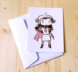 Carte postale SUPER GIRL