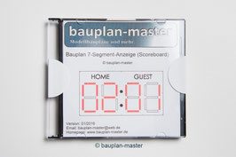 Bauplan 7-Segment-Anzeige (Scoreboard)