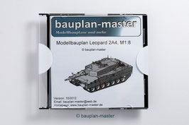 Modellbauplan Leopard 2A4, M1:8