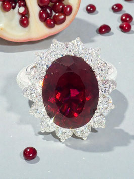 Pasquale Bruni Atelier – Exceptional 9.80ct Rubellite & Diamond Statement Ring