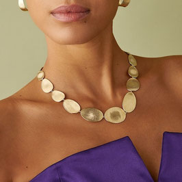 Marco Bicego Lunaria necklace, 18k gold
