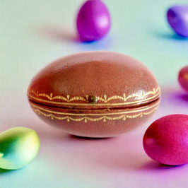 Antique Cartier Egg Shaped Box