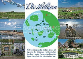 SH - Halligen mapcard - (UNESCO) - 0178