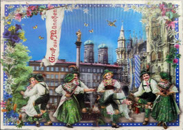 PK - 808  3D Gruß aus München