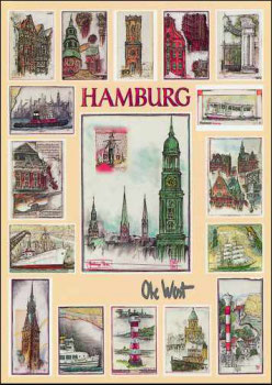 OW - 196 Hamburg Schmuckblatt