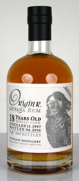 Origin R. Guyana Rum Uitvlugt 18 yo Armagnac Finish