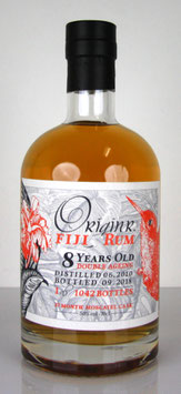 Origin R. Fiji Rum Moscatel Double Ageing 8 yo