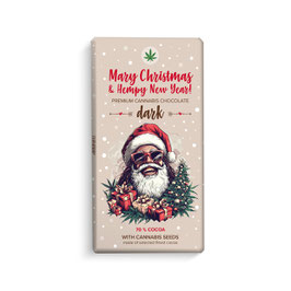 Premium Cannabis Dark Chocolate - Christmas Edition – der festliche Genussmoment mit Hanfsamen