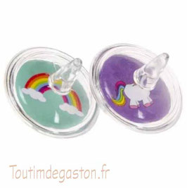 Toupie – Licorne ou sirène (petite plastique)