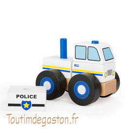 Véhicule - Camion de police à Construire