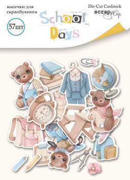 Die Cut Colección School days Scrapmir