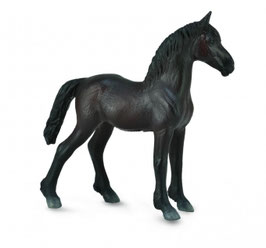 Collecta 88770 Gypsy potro blanco y negro 11 cm caballos mundo