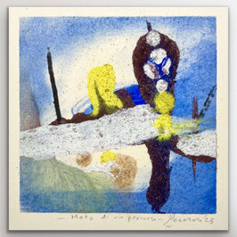 Meta di un pensiero, 2025, 16 x 16 cm