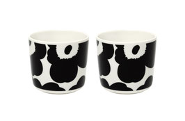 Marimekko Oiva Unikko 2er Set, S/W