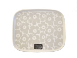 Pikkunen Unikko Teller 12x15cm, Beige Klein Unikko