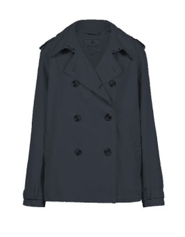 Herrlicher Julina Trench Jacke, Navy Blue