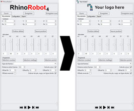 Option OEM pour RhinoRobot 4.x