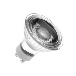 LED žarnica Steklo GU10 45º 5W COB