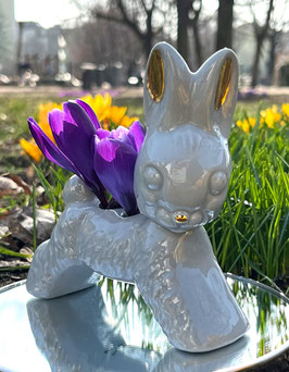 Hase als Vase - Einzelstück #002