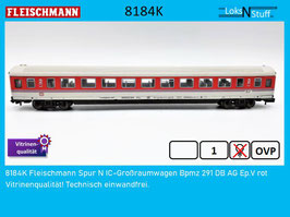 8184K Fleischmann Spur N IC-Großraumwagen Bpmz 291 DB AG Ep.V rot