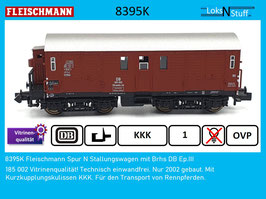 8395K Fleischmann Spur N Stallungswagen mit Brhs DB Ep.III