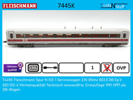 7445K Fleischmann Spur N ICE 1 Servicewagen 2.Kl BSmz 803.0 DB Ep.V