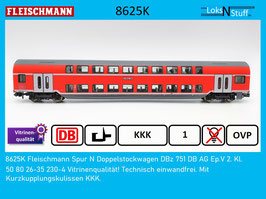 8625K Fleischmann Spur N Doppelstockwagen DBz 751 DB AG Ep.V 2. Kl.