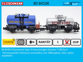 80 8410K Fleischmann Spur N Kesselwagen-Garnitur Z DB Ep.III