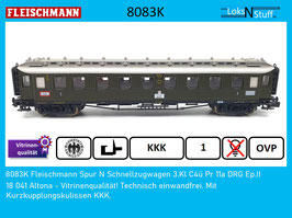 8083K Fleischmann Spur N Schnellzugwagen 3.Kl C4ü Pr 11a DRG Ep.II