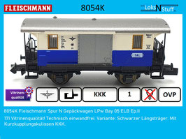 8054 8054K Fleischmann Spur N Gepäckwagen LPw Bay 05 ELB Ep.II