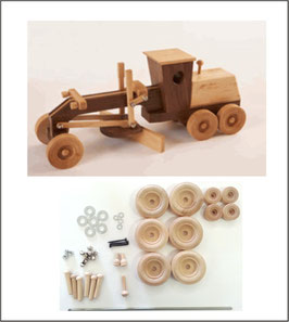 WOOD Magazine Construction-Grade Motor Grader Kit and Plan