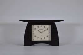 Arts and Crafts Mantel Clock - Slate Oak Finish   ACM-6-SLATE