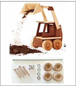 WOOD Magazine Construction-Grade Skid Loader Kit and Plan