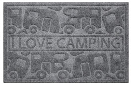 430/233-24 Fußmatte " I LOVE CAMPING"