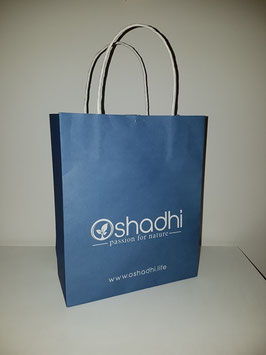 OSHADHI Papiertragetasche - blau