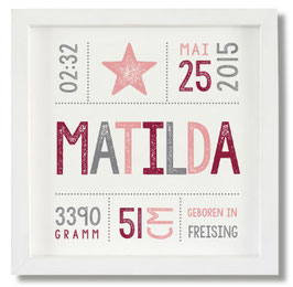 Geburtsbild Matilda