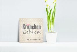 Krönchen richten. Weitermachen.