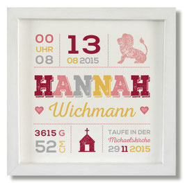 Geburtsbild Hannah