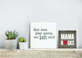 Hier kann jeder machen...