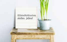 Glückssträhnchen stehen jedem!