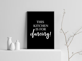 This kitchen is for dancing