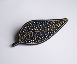 Broche Feuille d'Or